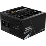 GIGABYTE UD850GM unidad de fuente de alimentación 850 W 20+4 pin ATX ATX Negro, Fuente de alimentación de PC negro, 850 W, 100 - 240 V, 50/60 Hz, 12 A, 6 A, Activo