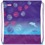 Herlitz FiloLight Plus Sea Bubbles, Cartera de escuela azul oscuro/Violeta
