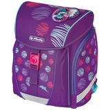 Herlitz FiloLight Plus Sea Bubbles, Cartera de escuela azul oscuro/Violeta
