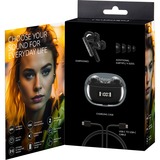 Intenso Buds Plus T310AE, Auriculares con micrófono negro
