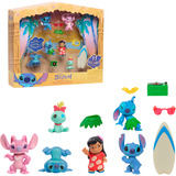 Just Play Disney Stitch Set de Figuras Coleccionables, Muñecos 