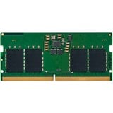 Kingston KCP556SS6-8 módulo de memoria 8 GB 1 x 8 GB DDR5 5600 MT/s, Memoria RAM negro, 8 GB, 1 x 8 GB, DDR5, 262-pin SO-DIMM