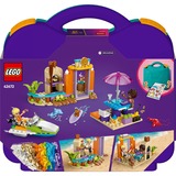 LEGO Friends Playa Creativa y Maleta de Viaje, Juegos de construcción Juego de construcción, 5 año(s), Plástico, 188 pieza(s), 788 g