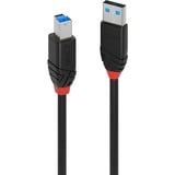 Lindy 43227 cable USB 10 m USB 3.2 Gen 1 (3.1 Gen 1) USB A USB B Negro negro, 10 m, USB A, USB B, USB 3.2 Gen 1 (3.1 Gen 1), 5000 Mbit/s, Negro