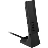 MSI BE6500 WiFi7 USB Stick - Dongle tarjeta y adaptador de interfaz USB 3.2 Gen 1 (3.1 Gen 1), Adaptador Wi-Fi negro, USB tipo A, USB 3.2 Gen 1 (3.1 Gen 1), Masculino, Negro, 111 mm, 33 mm