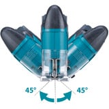 Makita Sierra de calar orbital a batería DJV186Z, 18 Voltios azul/Negro
