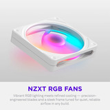 NZXT F120 RGB, Ventilador blanco