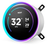 NZXT Kraken Elite 360 RGB, Refrigeración por agua blanco