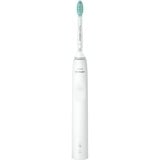 Philips 3100 series HX3671/13 Cepillo dental eléctrico sónico - Blanco, Cepillo de dientes eléctrico blanco, Adulto, Cepillo dental sónico, Blanco, Blanco, Batería, Batería integrada
