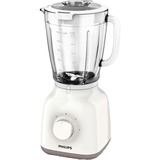 Philips Daily Collection Batidora HR2105/00, Batidora depie blanco, 1,5 L, Función de impulso, 0,85 m, 400 W, Blanco