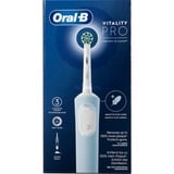 Procter & Gamble Vitality Pro Adulto Cepillo dental oscilante Gris, Blanco, Cepillo de dientes eléctrico celeste, Adulto, Cepillo dental oscilante, Cuidados diarios, Sensible, Gris, Blanco, 2 min, Gris, Blanco