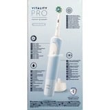 Procter & Gamble Vitality Pro Adulto Cepillo dental oscilante Gris, Blanco, Cepillo de dientes eléctrico celeste, Adulto, Cepillo dental oscilante, Cuidados diarios, Sensible, Gris, Blanco, 2 min, Gris, Blanco