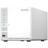 QNAP TS-364 NAS Torre Intel® Celeron® N5095 8 GB DDR4 0 TB QNAP Turbo System Blanco NAS, Torre, Intel® Celeron®, N5095, 8 GB, DDR4