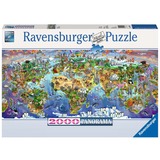 Ravensburger 16698 puzzle Puzzle rompecabezas 2000 pieza(s) Mundo 2000 pieza(s), Mundo, 14 año(s)