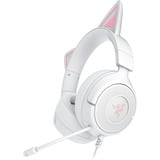 Razer Kraken Kitty V3 X White, Auriculares para gaming blanco/Rosa