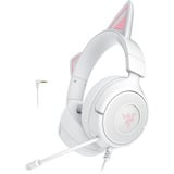 Razer Kraken Kitty V3 X White, Auriculares para gaming blanco/Rosa