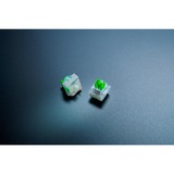 Razer RC21-02040200-R3M1, Interruptor de botón verde/Transparente