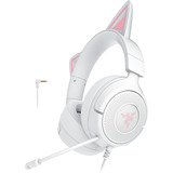 Razer RZ04-05350300-R3M1, Auriculares para gaming blanco/Rosa