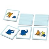 Schmidt Spiele El ratón: Memo de elefantes, 50 cumpleaños, Memoria 