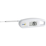 TFA Thermo Jack termómetro de comida -40 - 250 °C Digital blanco, CR2032, 3 V, 116 mm, 20 mm, 38 mm, 39 g