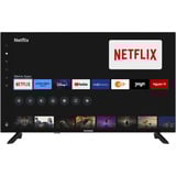 Telefunken D40F751X7CW, Televisor LED negro