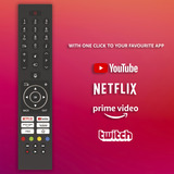 Telefunken D40F751X7CW, Televisor LED negro