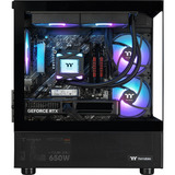 Thermaltake FTW V170A 5060Ti Black, Gaming-PC negro/Transparente