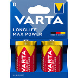 VARTA Batería Longlife Max Power LR20, D (Mono) 