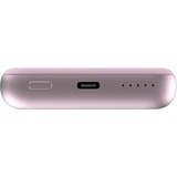 Verbatim Charge 'n' Go Polímero de litio 10000 mAh Cargador inalámbrico Rosa, Banco de potencia rosa, 10000 mAh, Polímero de litio, Quick Charge 3.0, Cargador inalámbrico, Rosa