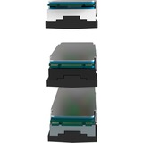 Xilence M2SSD.B.ARGB Memory Stick (MS) Enfriador Negro 1 pieza(s), Cuerpo de refrigeración negro, Enfriador, Negro