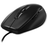 3DConnexion CadMouse Pro ratón mano derecha USB tipo A Óptico negro/Plateado, mano derecha, Óptico, USB tipo A, Negro