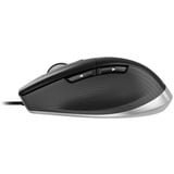 3DConnexion CadMouse Pro ratón mano derecha USB tipo A Óptico negro/Plateado, mano derecha, Óptico, USB tipo A, Negro