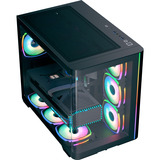 Aerocool P500C EVO-G-BK-v1, Cajas de torre negro