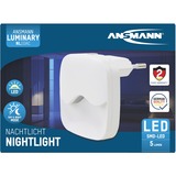 Ansmann 1600-0406, Luz de noche blanco