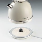 Ariete 2877/03 tetera eléctrica 1,7 L 2000 W Beige, Hervidor de agua beige, 1,7 L, 2000 W, Beige, Indicador de nivel de agua, Sin cables, Filtrado