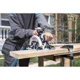 Bosch Sierra circular inalámbrica GKS 18V-68-2 Professional solo, 18 Voltios azul/Negro