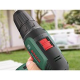 Bosch UniversalDrill 18V 1450 RPM Sin llave 1,2 kg Negro, Verde, Taladro/destornillador verde/Negro, Taladro de pistola, Sin llave, Negro, Verde, 1 cm, 1450 RPM, 3 cm