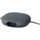 Brennenstuhl Estación de carga con superficie textil, Regleta antracita/Negro