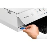 Canon PIXMA TS8351a Inyección de tinta A4 4800 x 1200 DPI Wifi, Impresora multifuncional blanco, Inyección de tinta, Impresión a color, 4800 x 1200 DPI, A4, Impresión directa, Blanco