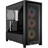 Corsair FRAME 4000D RS ARGB, Cajas de torre negro