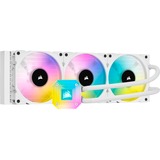 Corsair iCUE H150i ELITE CAPELLIX Procesador 12 cm Blanco, Disipador de CPU blanco, 12 cm, 75 cfm, Blanco