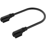 Corsair iCUE LINK Cable Slim, 135mm, 90° doblado negro