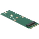 DeLOCK 64109 tarjeta y adaptador de interfaz Interno M.2 mSATA, M.2, PC, 30 mm, 95 mm, 4 mm