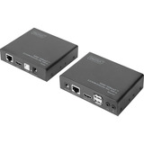 Digitus DS-55505, Alargador de HDMI negro