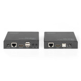 Digitus DS-55505, Alargador de HDMI negro