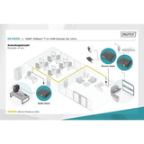 Digitus DS-55505, Alargador de HDMI negro