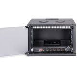 Digitus Set de red SOHO Pro 19" 540x400 mm (AnxP), Armario IT negro