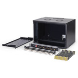 Digitus Set de red SOHO Pro 19" 540x400 mm (AnxP), Armario IT negro