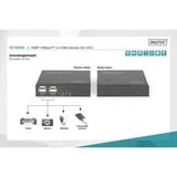 Digitus Set extensor KVM HDMI 4K HDBaseT 2.0, Alargador de HDMI negro