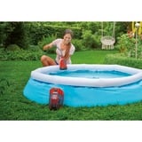 EINHELL Bomba de agua limpia a batería Power X-Change GE-SP 18 LL Li-Solo, 18 Voltios, Bombas presión e inmersión rojo/Negro